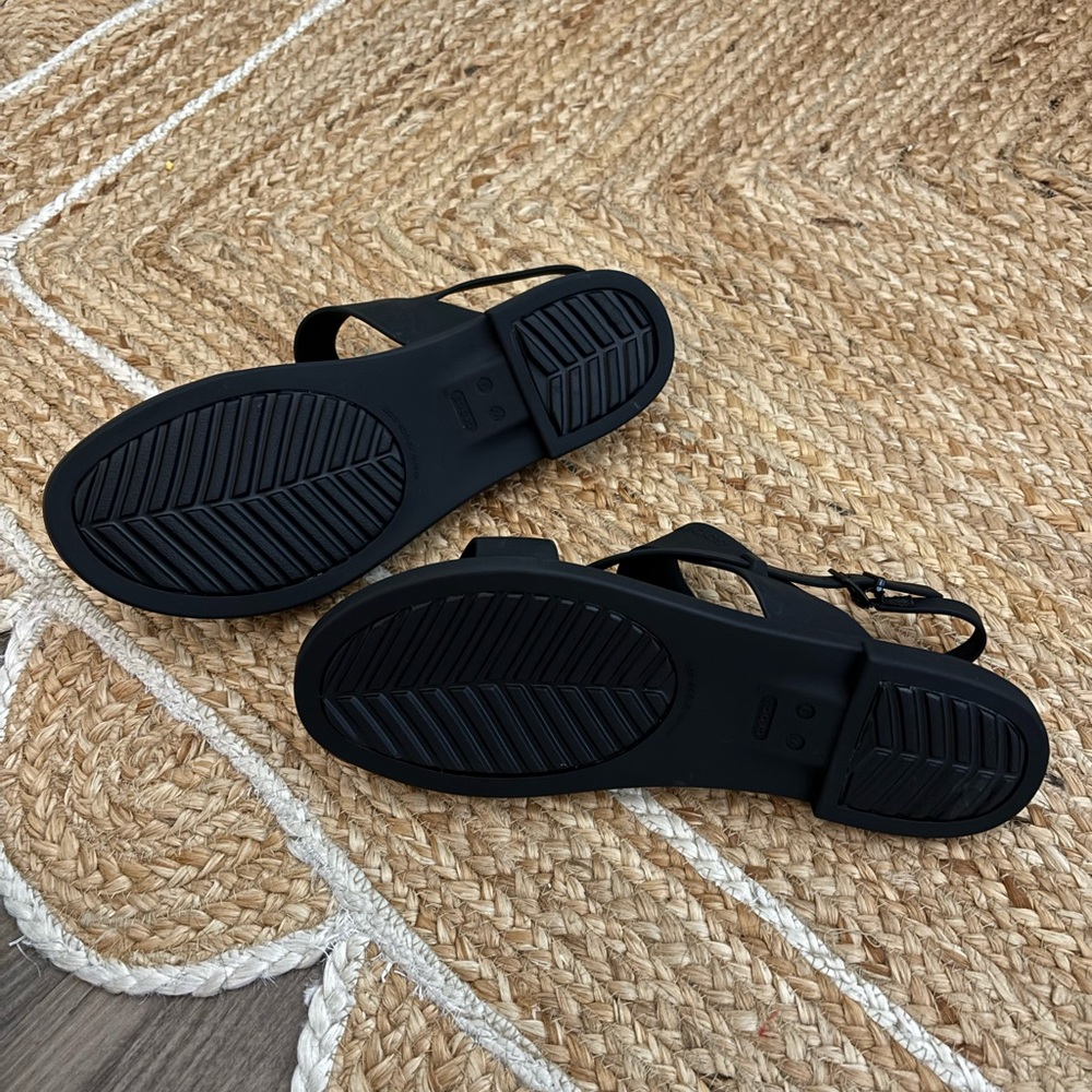 CROCS Black Women's Sandals